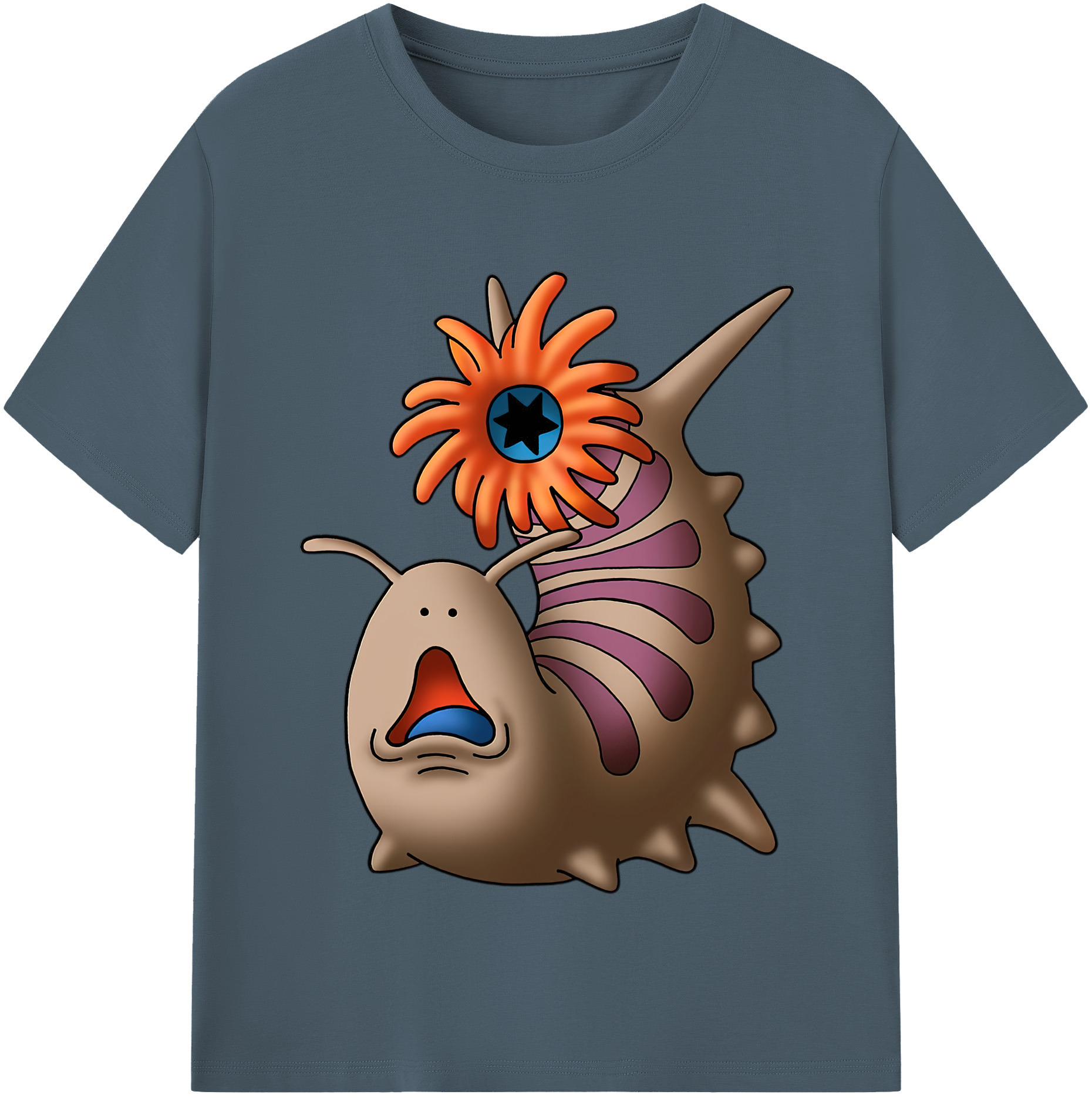 （画像用） ドラゴンクエスト Doragon Kuesuto Dragon Quest 綿100％半袖Tシャツ（フロントプリント）